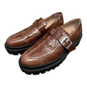 Free People Women’s Mackenzie MJ Loafers in Brown Size 40